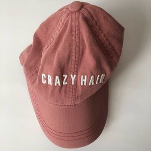 "Crazy Hair, Don't Care" Baseball Cap
